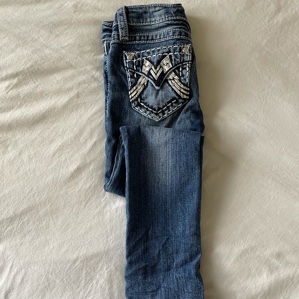 Girls Miss Me skinny jeans